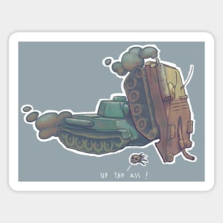 World of tanks - Up the ass! Sticker
